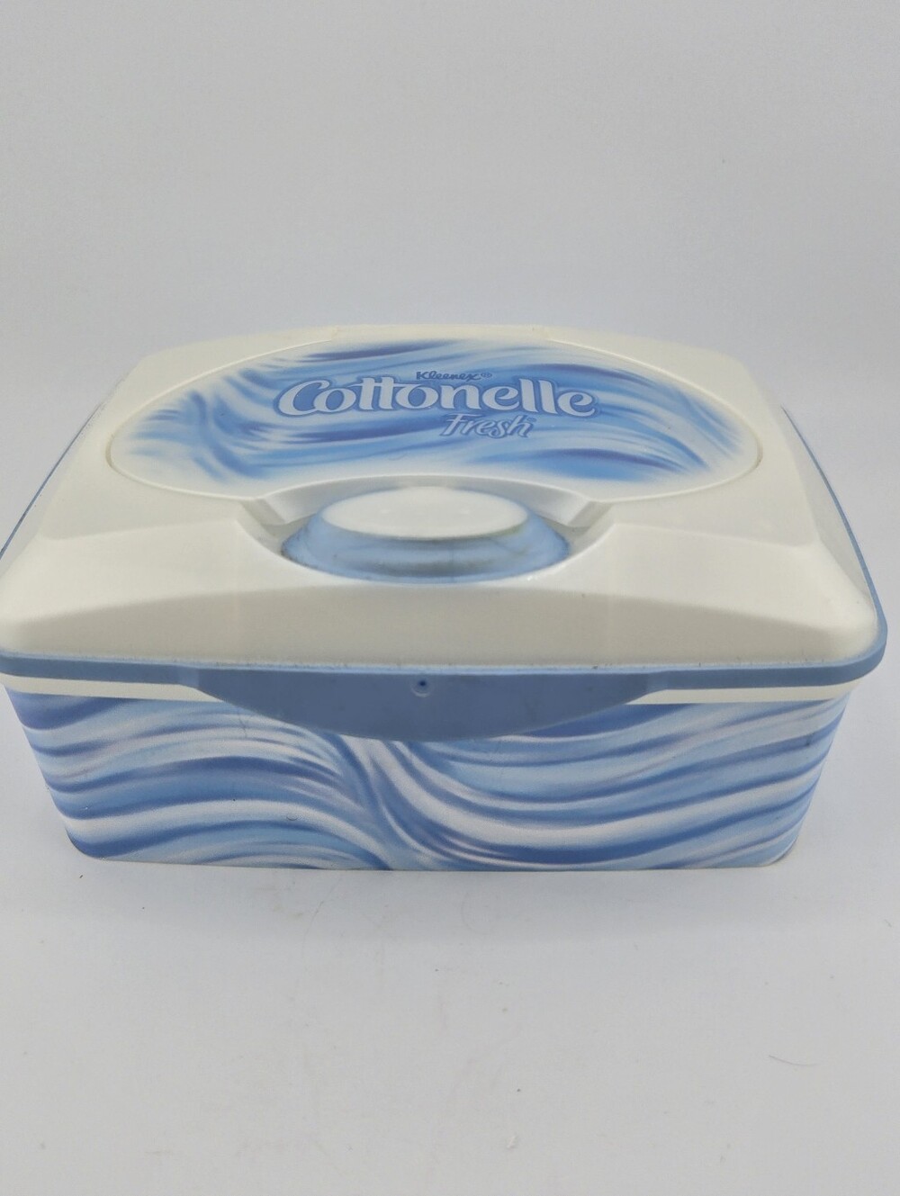 Cottonelle Fresh Moist Wipes Refillable Pop-Up Tub Hard Shell Container Empty